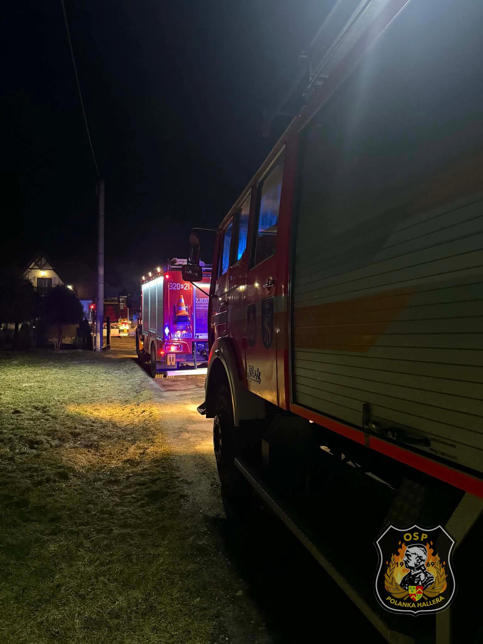 🚨Alarm🚨Pożar sadzy