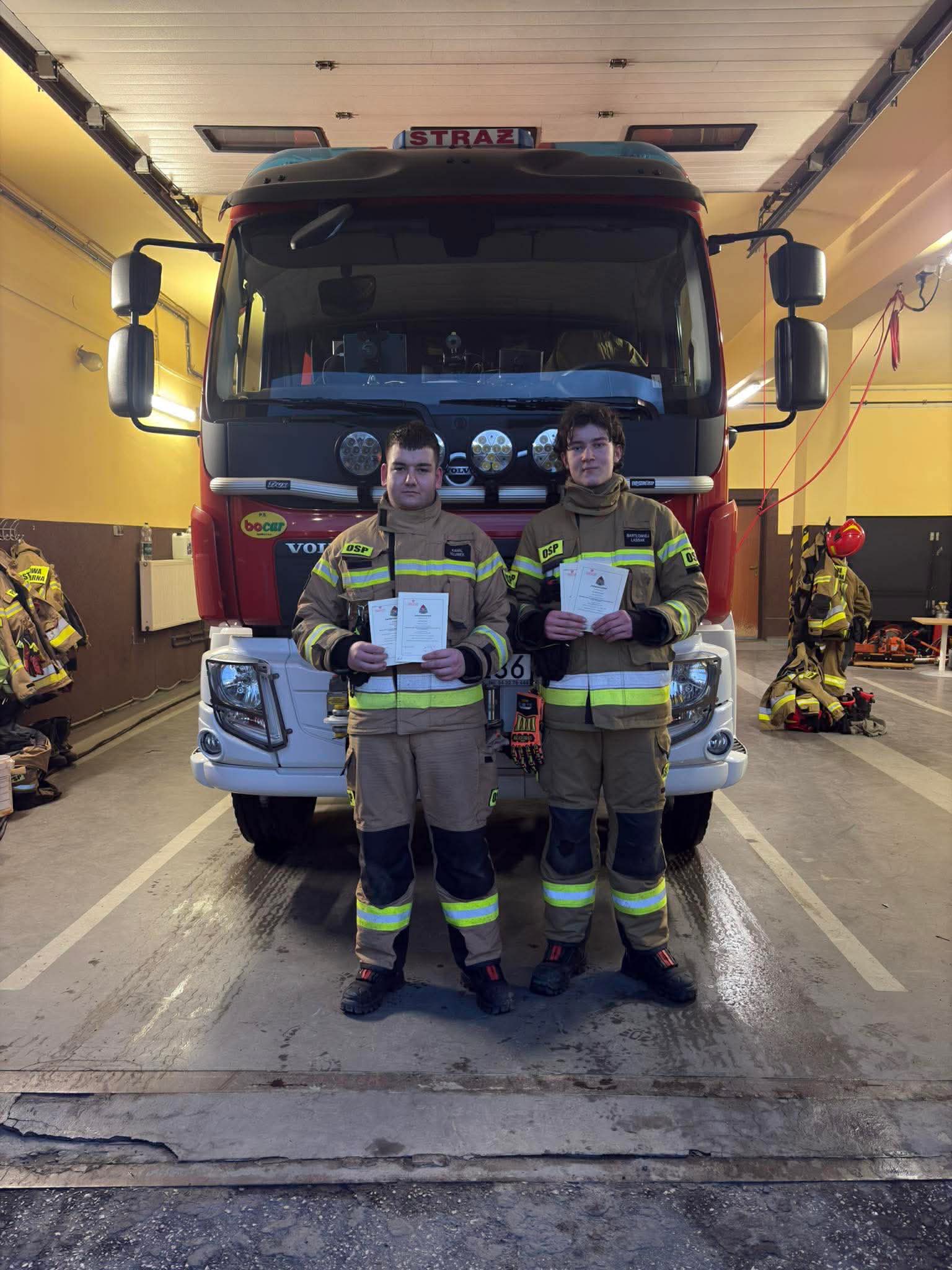 🫡 Kolejni druhowie dołączają do ekipy wyjazdowej naszego OSP! 
